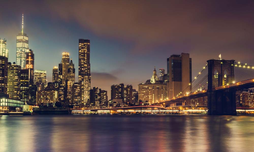 New York City View Under The Bridge